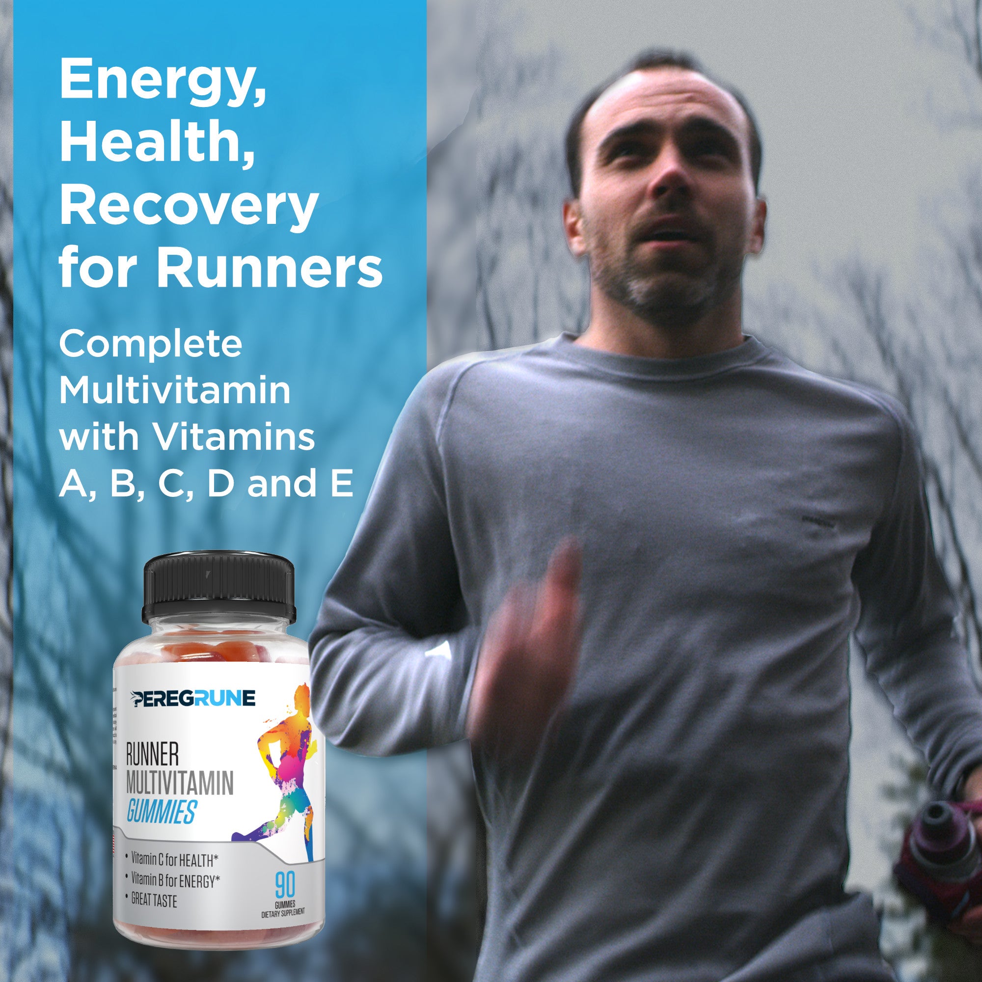 RUNNER MULTIVITAMIN - GUMMY - PEREGRUNE