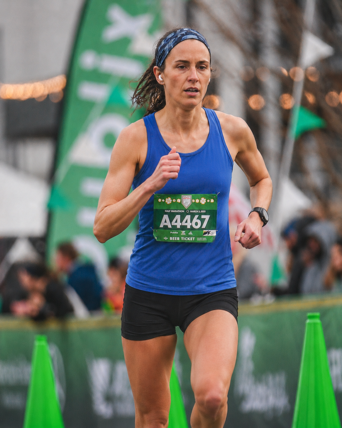 peregrune female runner using runner vitamins, runner supplements, and runner multivitamin