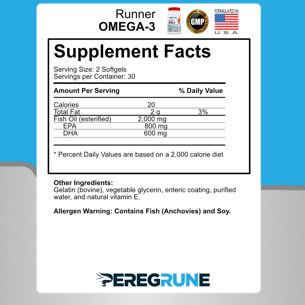 RUNNER OMEGA-3 - PEREGRUNE
