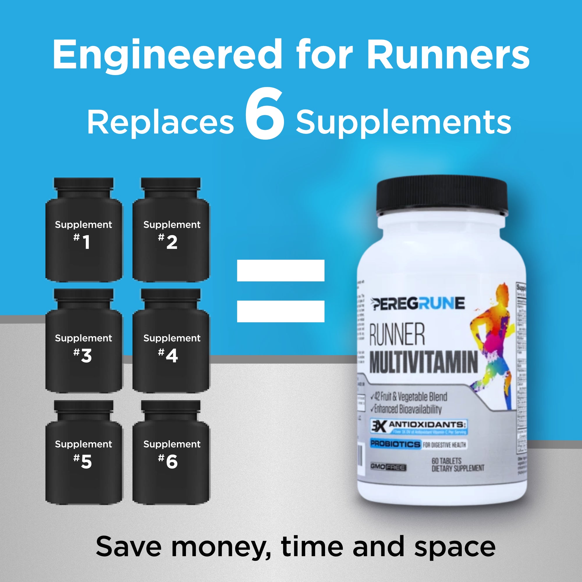 RUNNER MULTIVITAMIN - 2 Month - PEREGRUNE
