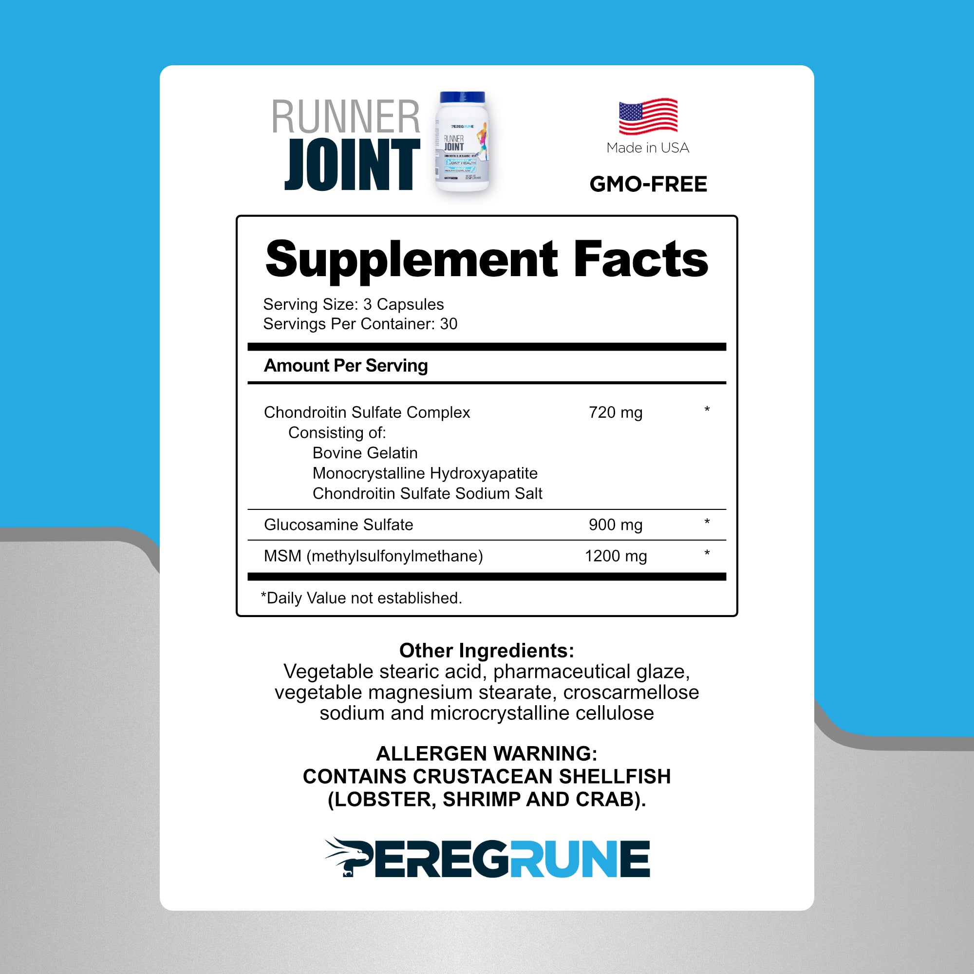 RUNNER MULTIVITAMIN, JOINT SUPPORT, & OMEGA 3