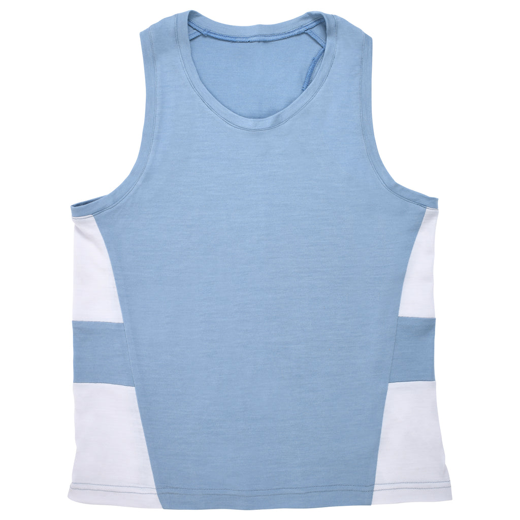 OUTLAST Running Singlet  <br> (100% Merino Wool Engineered for Runners) - PEREGRUNE