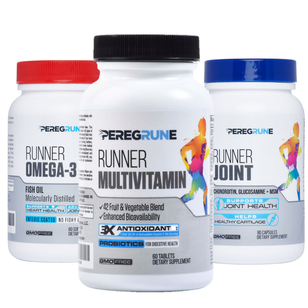 RUNNER MULTIVITAMIN, JOINT SUPPORT, & OMEGA 3